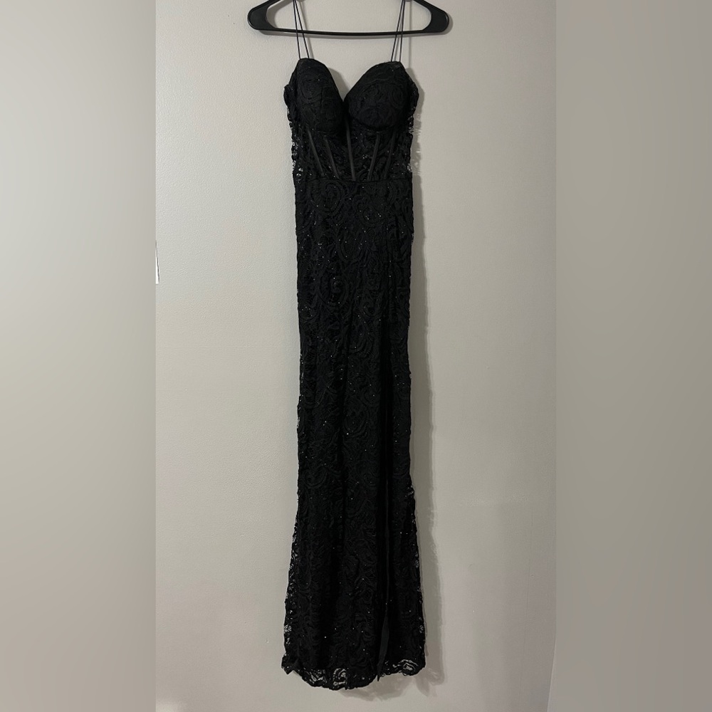 Windsor Black Corset Dress